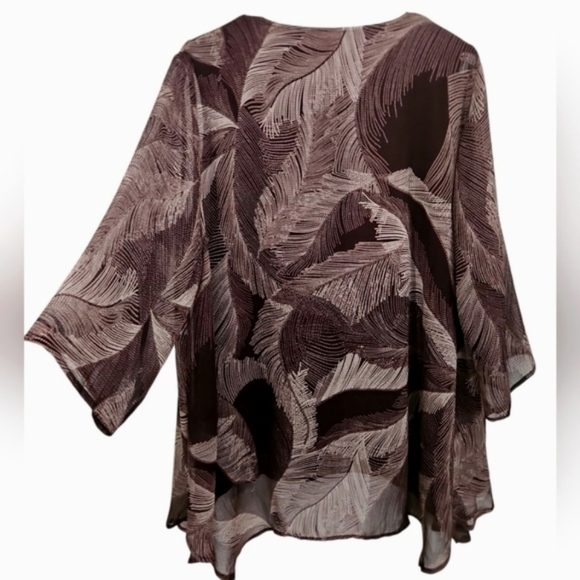 Slim Factor By Investments 2 Pc  Set SZ L Brown - Picture 3 of 8